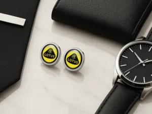Lotus Designer Manschettenknöpfe Sport Luxus Robust Edition